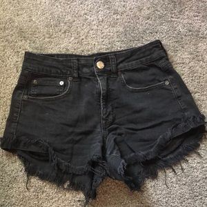 American eagle Hi-Rise cutoff shorts